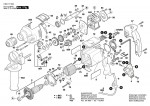 Bosch 0 603 171 603 Psb 1000-2 Re Percussion Drill 230 V / Eu Spare Parts